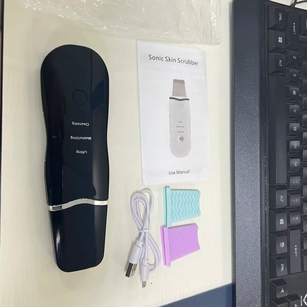 Depurador de piel facial con vibracion