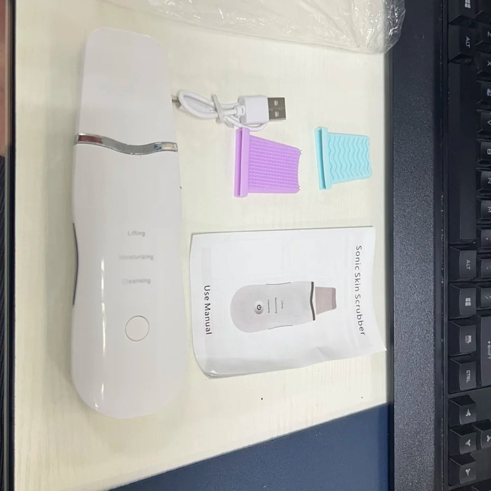 Depurador de piel facial con vibracion